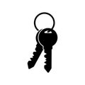 Key icon design template vector isolated illustration Royalty Free Stock Photo