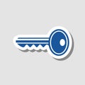Key icon,sign,best 3D illustration Royalty Free Stock Photo