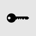Key icon vector sign Royalty Free Stock Photo