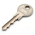 Key isolated on white background Royalty Free Stock Photo