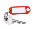 Key on key chain Royalty Free Stock Photo