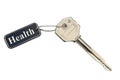 Key with label Health Royalty Free Stock Photo