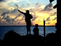Key Largo Sunset Royalty Free Stock Photo