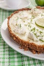 Key lime pie Royalty Free Stock Photo