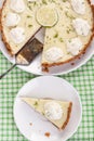 Key lime pie Royalty Free Stock Photo