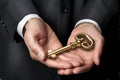 Key Management Business Trust Strategy Royalty Free Stock Photo