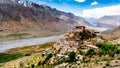 Key Monastery, Lahaul Spiti valley, India, Himachal Pradesh Royalty Free Stock Photo