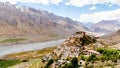 Key Monastery, Lahaul Spiti valley, India, Himachal Pradesh Royalty Free Stock Photo