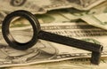 Key & Money Royalty Free Stock Photo
