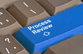 Key for process review Royalty Free Stock Photo