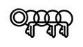 Key Ring Access: Security, Identity, and Personal Belongings Icon, vector design Generative AI Royalty Free Stock Photo