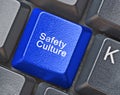 Key for safety culture Royalty Free Stock Photo