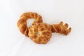 Key shape challah bread Royalty Free Stock Photo