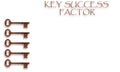 Key Success Factor Concept Royalty Free Stock Photo