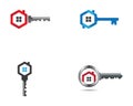 Key symbol illustration Royalty Free Stock Photo