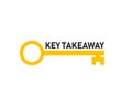 Key Takeaway icon Royalty Free Stock Photo