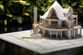 Key to elegance Architectural house design with keys, unlocking aesthetic living spaces