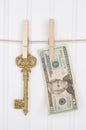 Key to Financial Success Royalty Free Stock Photo