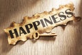 Key to happiness concept Royalty Free Stock Photo