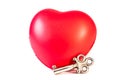 Key to My Heart Royalty Free Stock Photo