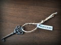 The key to succes Royalty Free Stock Photo