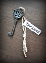 The key to succes Royalty Free Stock Photo