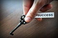 The key to succes Royalty Free Stock Photo