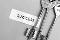 Key to success. Keys to Success in Business. A conceptual background image. Still Life Royalty Free Stock Photo