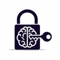 Key to Unlocking Brain Power and Creativity Royalty Free Stock Photo