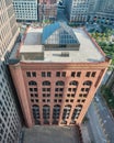 Key Tower Complex building in Cleveland, from above Royalty Free Stock Photo