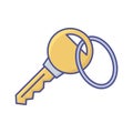 Key Vector Icon which can easily modify or edit