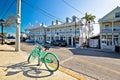 Key West famous Duval street view, south Florida Keys