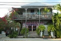 The guest house in City of Key West, Florida Royalty Free Stock Photo