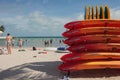 South Beach in Key West, Florida Royalty Free Stock Photo