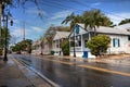 Cottage along the street in Old Town Key West, Florida