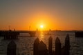 Key West Harbor sunset sky in Key West, Florida Royalty Free Stock Photo