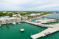 Key West resorts aerial drone photo