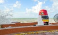 Key West Southernmost Point After Hurricane Irma Royalty Free Stock Photo