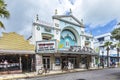 people at cinema theater Strand in Key West Royalty Free Stock Photo