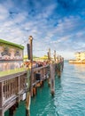 KEY WEST, USA - JANUARY 2016: People awaits sunset at Mallory Sq