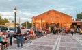 KEY WEST, USA - JANUARY 2016: People awaits sunset at Mallory Sq