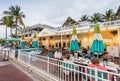 KEY WEST, USA - JANUARY 2016: People awaits sunset at Mallory Sq