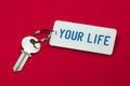 Key of your life Royalty Free Stock Photo