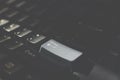Keyboard for computer server or desktop computer Royalty Free Stock Photo
