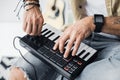Keyboard controller Royalty Free Stock Photo