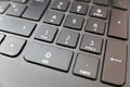 Keyboard detail of laptop Royalty Free Stock Photo