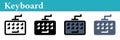 Keyboard icon