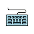 Keyboard icon vector design templates simple and modern Royalty Free Stock Photo
