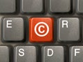 Keyboard, key with Copyright Royalty Free Stock Photo