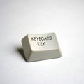 Keyboard key isolated on white background Royalty Free Stock Photo